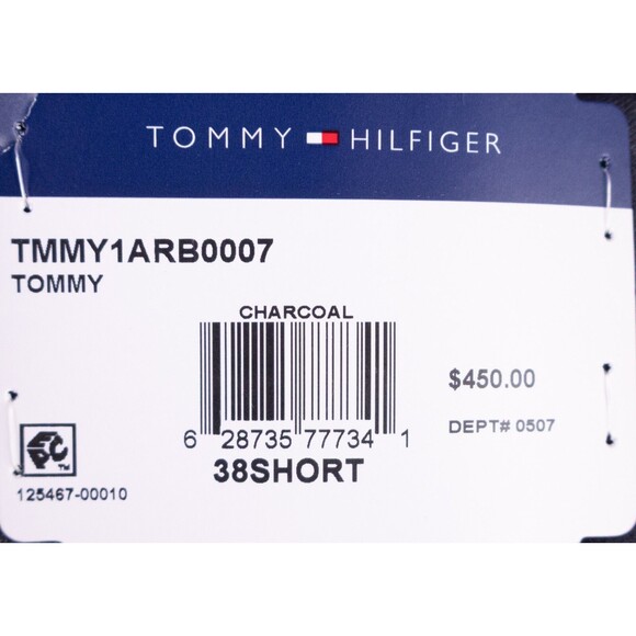 NWT Tommy Hilfiger 2-Pcs Suit Solid Gray Jacket Sz 38S Pants 36X34 Wool Blend - Picture 10 of 16